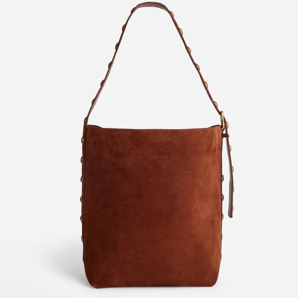 Madewell studded bucket tote